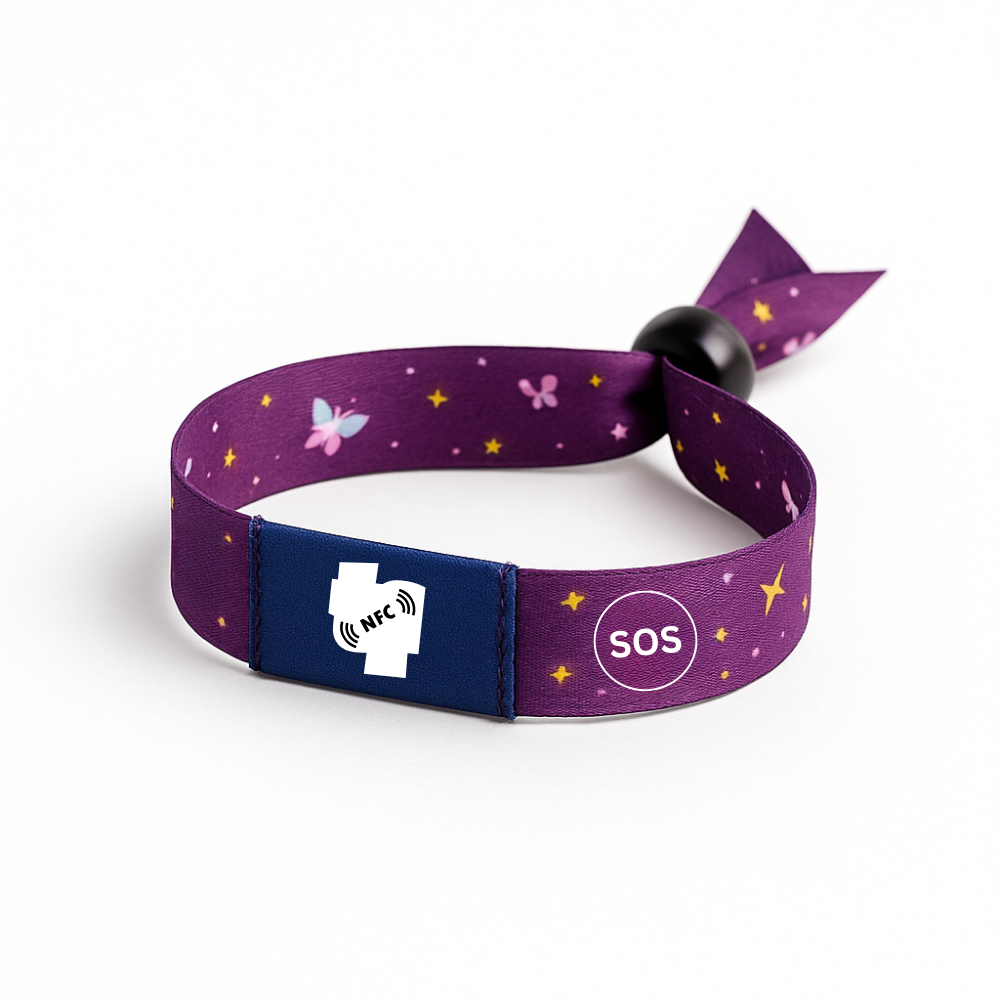 Pulseira NFC Touchfind Kids